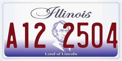 IL license plate A122504