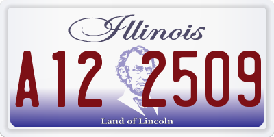 IL license plate A122509