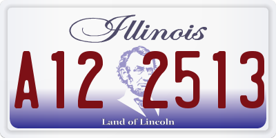 IL license plate A122513