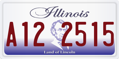 IL license plate A122515