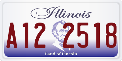IL license plate A122518