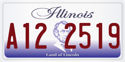 IL license plate A122519