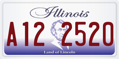 IL license plate A122520