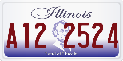 IL license plate A122524