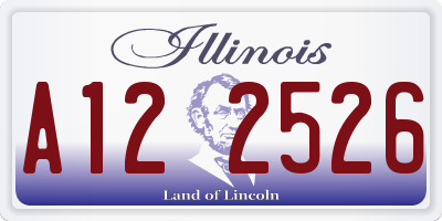 IL license plate A122526