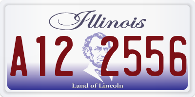 IL license plate A122556