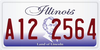 IL license plate A122564