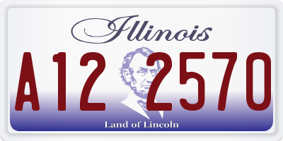 IL license plate A122570