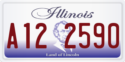 IL license plate A122590