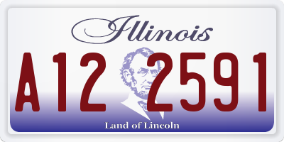IL license plate A122591