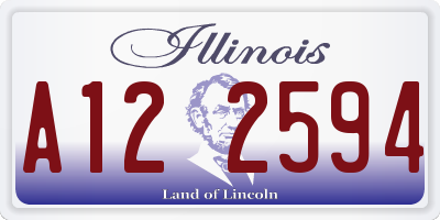 IL license plate A122594