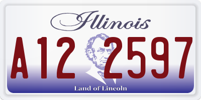 IL license plate A122597