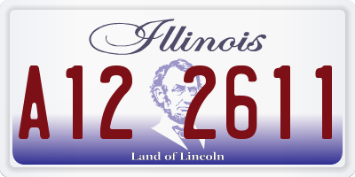 IL license plate A122611