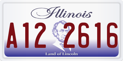 IL license plate A122616
