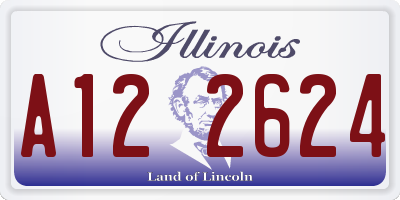 IL license plate A122624