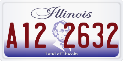 IL license plate A122632