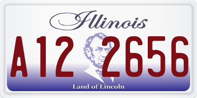IL license plate A122656