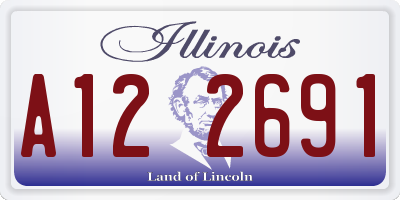 IL license plate A122691