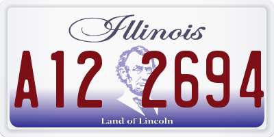 IL license plate A122694
