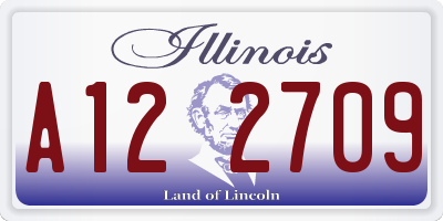IL license plate A122709