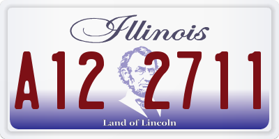IL license plate A122711