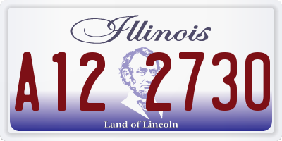 IL license plate A122730