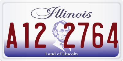 IL license plate A122764