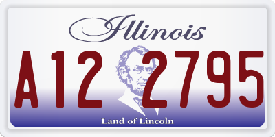 IL license plate A122795