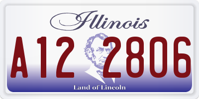 IL license plate A122806