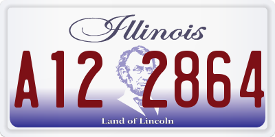 IL license plate A122864