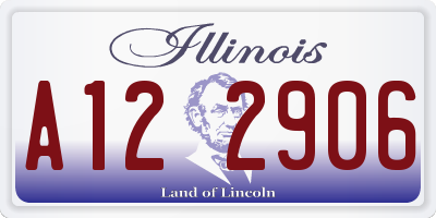 IL license plate A122906