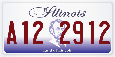 IL license plate A122912