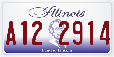 IL license plate A122914