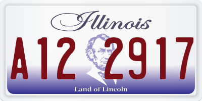 IL license plate A122917