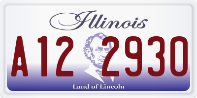 IL license plate A122930