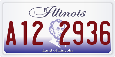 IL license plate A122936
