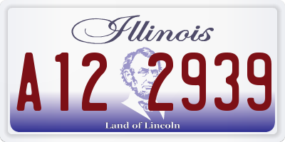 IL license plate A122939