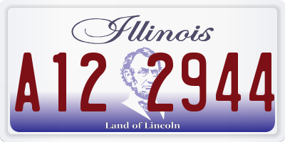 IL license plate A122944