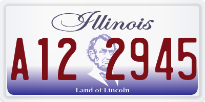 IL license plate A122945