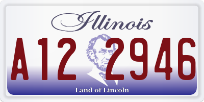 IL license plate A122946