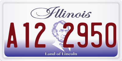 IL license plate A122950