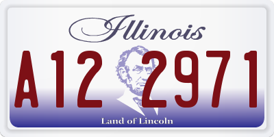 IL license plate A122971