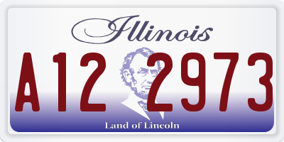 IL license plate A122973