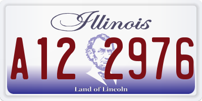 IL license plate A122976