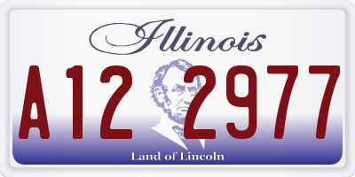 IL license plate A122977