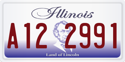 IL license plate A122991