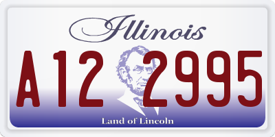 IL license plate A122995