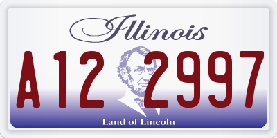 IL license plate A122997