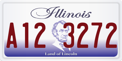 IL license plate A123272