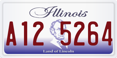 IL license plate A125264